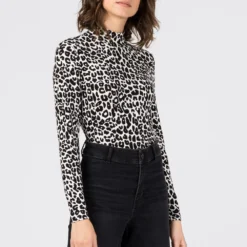 Petit Prix HALLHUBER T-shirt à manches longues t-shirts et tops col officier femme