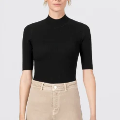 HALLHUBER MOCK - T-shirt basique Prix Aimable t-shirts et tops col officier femme