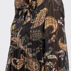 HALLHUBER Soldes PAISLEY-PRINT - Robe de jour robes col châle femme -France Hallhuber Soldes Boutique b4fd191126e14bb09e5d8a0a649c6124