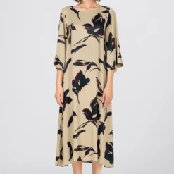 HALLHUBER Promos OVERSIZE MIT TROMPETENÄRMELN - Robe de jour robes col rond femme