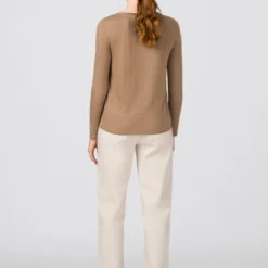 Prix Usine HALLHUBER T-shirt à manches longues t-shirts et tops col rond femme -France Hallhuber Soldes Boutique b77273497b1c431ea966e228b5376b20