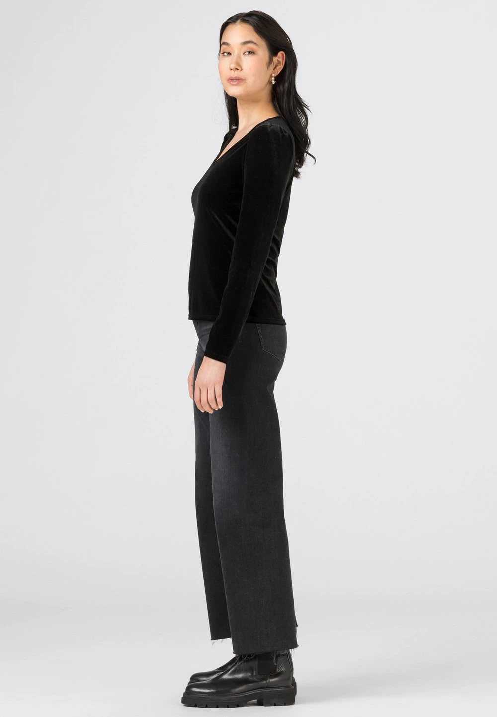 Réduction HALLHUBER T-shirt à manches longues t-shirts et tops encolure large ronde femme 3 Réduction HALLHUBER T-shirt à manches longues t-shirts et tops encolure large ronde femme – Image 3