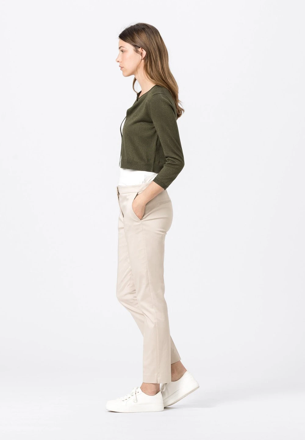 Prix Allégé HALLHUBER LUREX - Gilet pulls et gilets col rond femme 3 Prix Allégé HALLHUBER LUREX - Gilet pulls et gilets col rond femme – Image 3