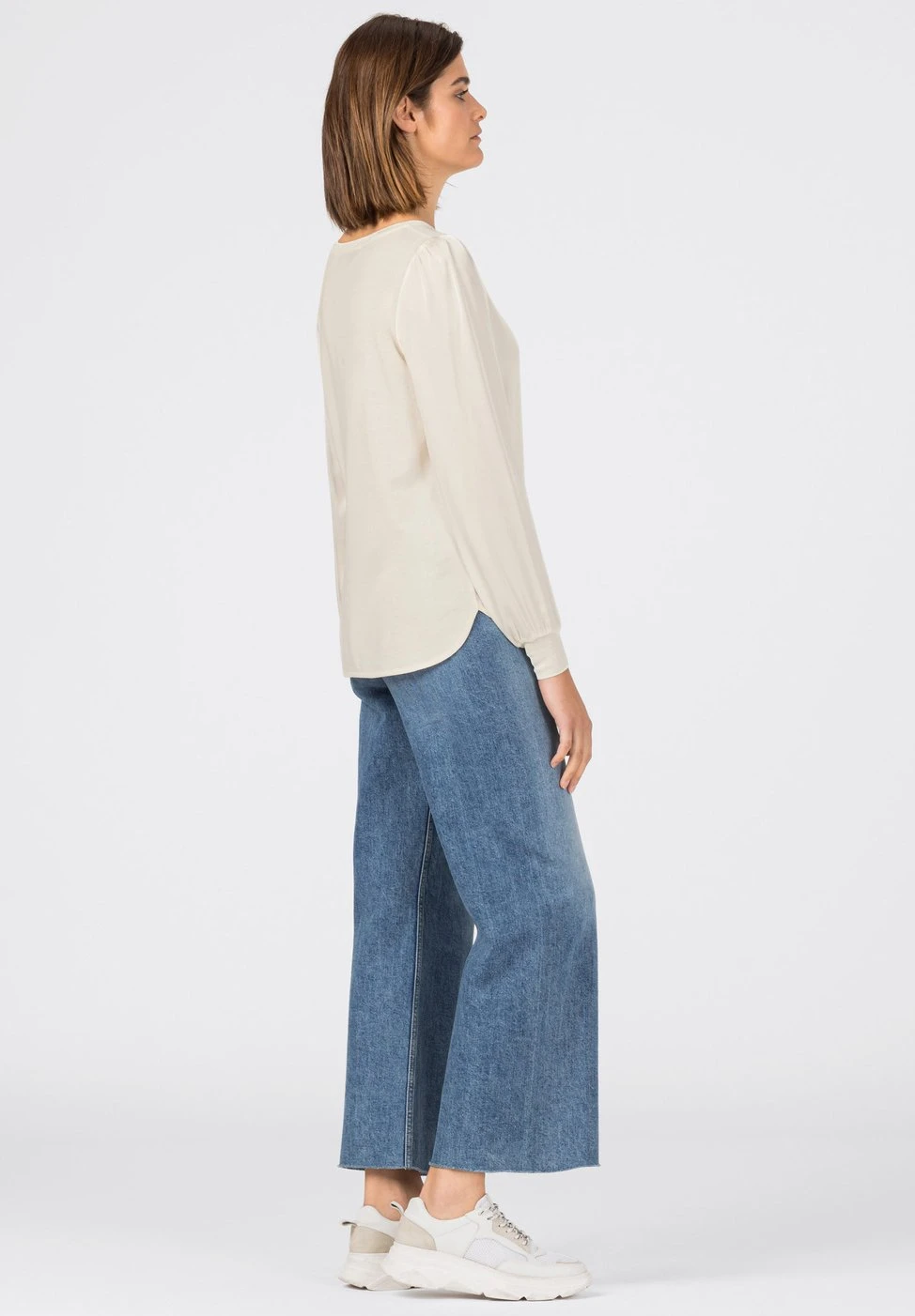 HALLHUBER En Remise MIT STRICKBLENDEN - T-shirt à manches longues chemises & blouses col bateau femme 3 HALLHUBER En Remise MIT STRICKBLENDEN - T-shirt à manches longues chemises & blouses col bateau femme – Image 3