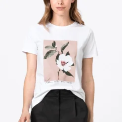 HALLHUBER T-shirt imprimé Prix Aimable t-shirts et tops col rond femme