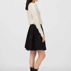 HALLHUBER Meilleure qualité Jupe trapèze jupes fermeture éclair femme 8 HALLHUBER Meilleure qualité Jupe trapèze jupes fermeture éclair femme -France Hallhuber Soldes Boutique cb1ec3107d414727aa59bc408c982154