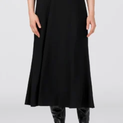 Bonne Qualité HALLHUBER Jupe trapèze jupes couleur unie femme