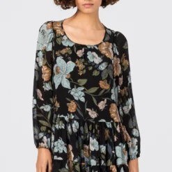 HALLHUBER Assurance De l’Authenticité FLORALPRINT - Robe pull robes col rond femme