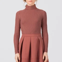 HALLHUBER IN - Pullover Qualité Supérieure pulls et gilets col roulé femme