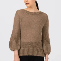 Promos HALLHUBER MIT GLOCKENÄRMELN - Pullover pulls et gilets col rond femme