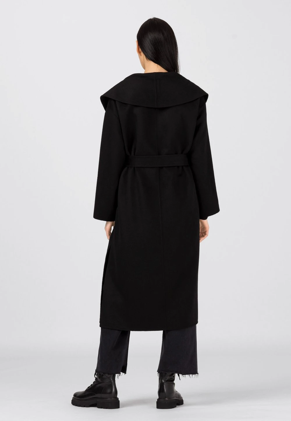 Qualité Fiable HALLHUBER Manteau classique manteaux ceinture femme 2 Qualité Fiable HALLHUBER Manteau classique manteaux ceinture femme – Image 2