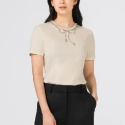 HALLHUBER T-shirt basique Prix Favorable t-shirts et tops col rond femme