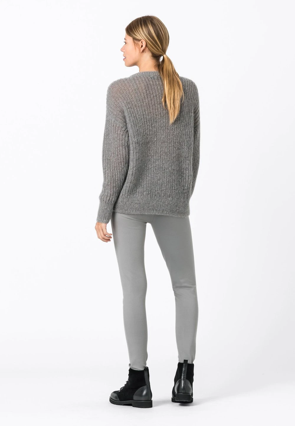 HALLHUBER Prix Acceptable OVERSIZE- IN PATENTSTRICK - Pullover pulls et gilets col rond femme 3 HALLHUBER Prix Acceptable OVERSIZE- IN PATENTSTRICK - Pullover pulls et gilets col rond femme – Image 3