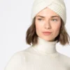Prix Gelé HALLHUBER Cache-oreilles casquettes, chapeaux et bonnets couleur unie femme