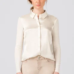 HALLHUBER Prix Refroidis IM MATERIALMIX - Chemisier chemises et blouses col chemise femme