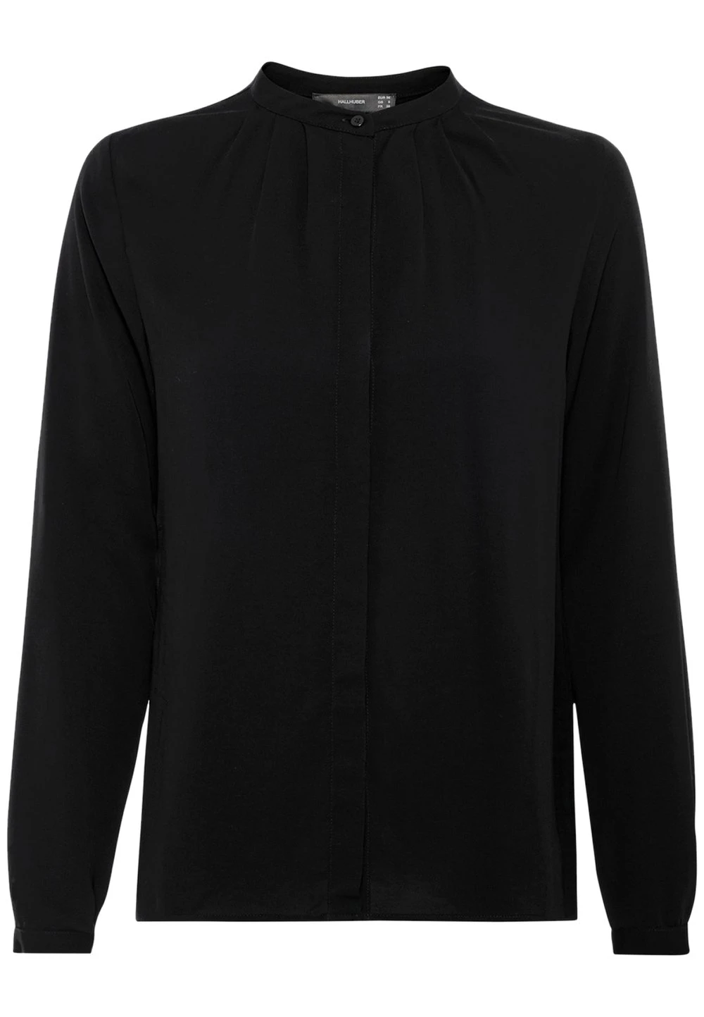 HALLHUBER Soldes Chemisier chemises et blouses col tunisien femme 4 HALLHUBER Soldes Chemisier chemises et blouses col tunisien femme – Image 4