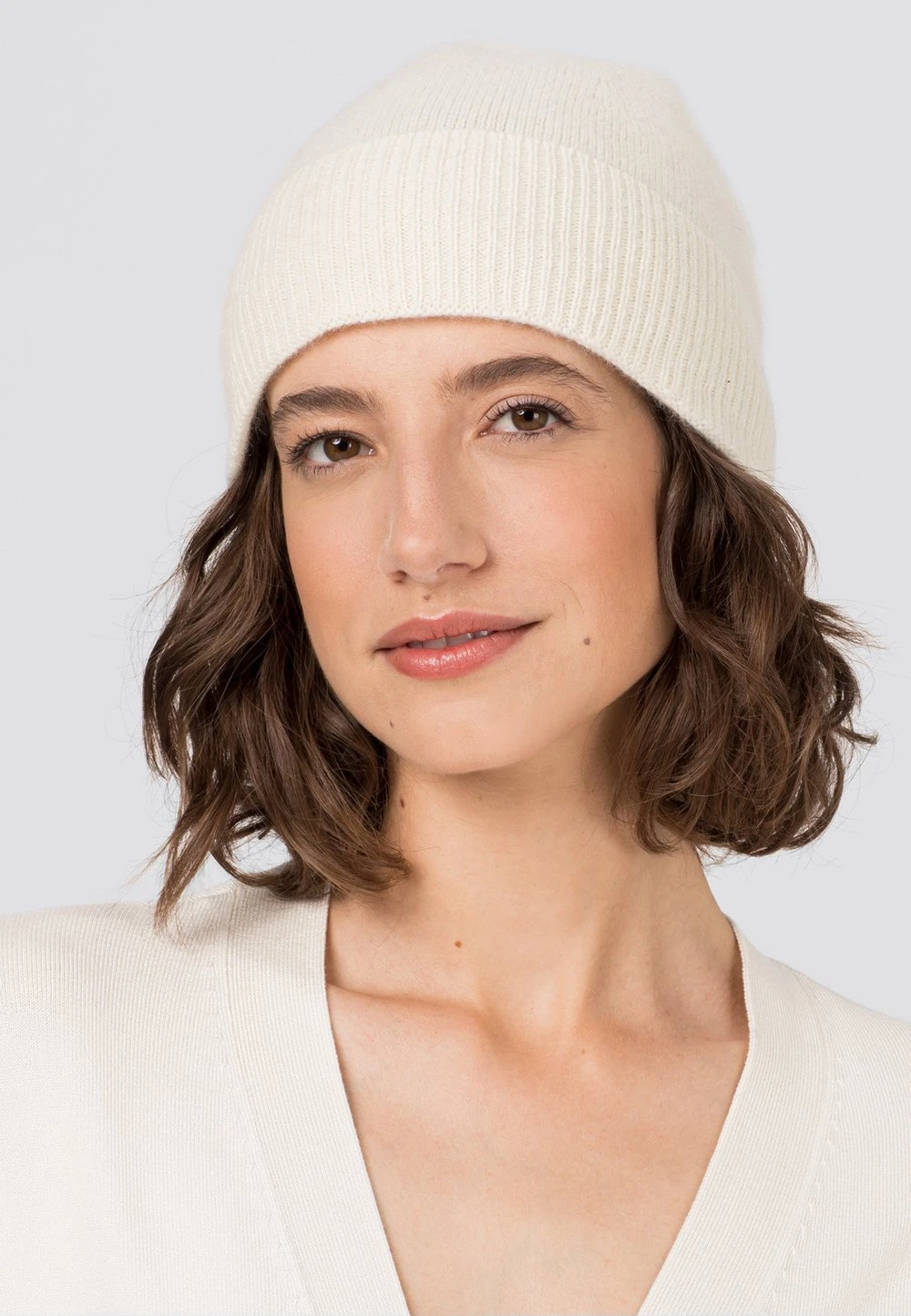 HALLHUBER Qualité garantie 100% Bonnet bonnets et cache-oreilles couleur unie femme 1 HALLHUBER Qualité garantie 100% Bonnet bonnets et cache-oreilles couleur unie femme