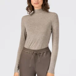 Prix Jamais Vus HALLHUBER MIT KRAGEN - T-shirt à manches longues t-shirts et tops col officier femme