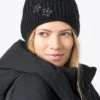 HALLHUBER Qualité garantie 100% Bonnet casquettes, chapeaux et bonnets couleur unie femme