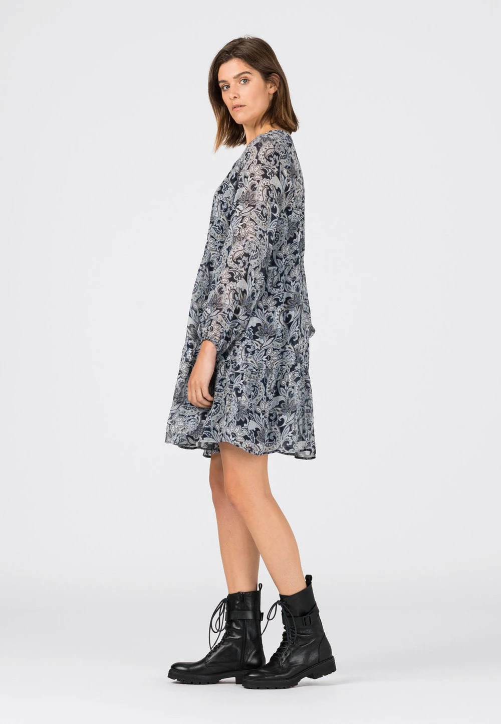 Prix Équitable HALLHUBER MIT PAISLEY PRINT - Robe de jour robes col rond femme 3 Prix Équitable HALLHUBER MIT PAISLEY PRINT - Robe de jour robes col rond femme – Image 3