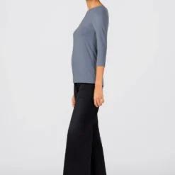 HALLHUBER T-shirt à manches longues qualité absolue t-shirts et tops col montant femme -France Hallhuber Soldes Boutique f367f27965a046acb4a816dc4aa481aa