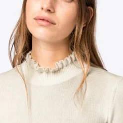 HALLHUBER MIT RÜSCHENKRAGEN - Pullover Prix Dynamité pulls et gilets col en v femme -France Hallhuber Soldes Boutique f3a178ba389641368e5e0226daa3342a