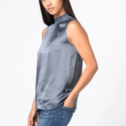 HALLHUBER Haute Qualité MIT GESMOKTEM STEHKRAGEN - Blouse chemises et blouses col en v femme 7 HALLHUBER Haute Qualité MIT GESMOKTEM STEHKRAGEN - Blouse chemises et blouses col en v femme -France Hallhuber Soldes Boutique f4a7cfc6444c4b669de3bac0c5e6de5f