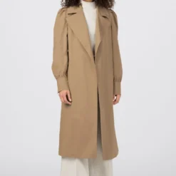 HALLHUBER Trench Prix Allégé manteaux col revers femme