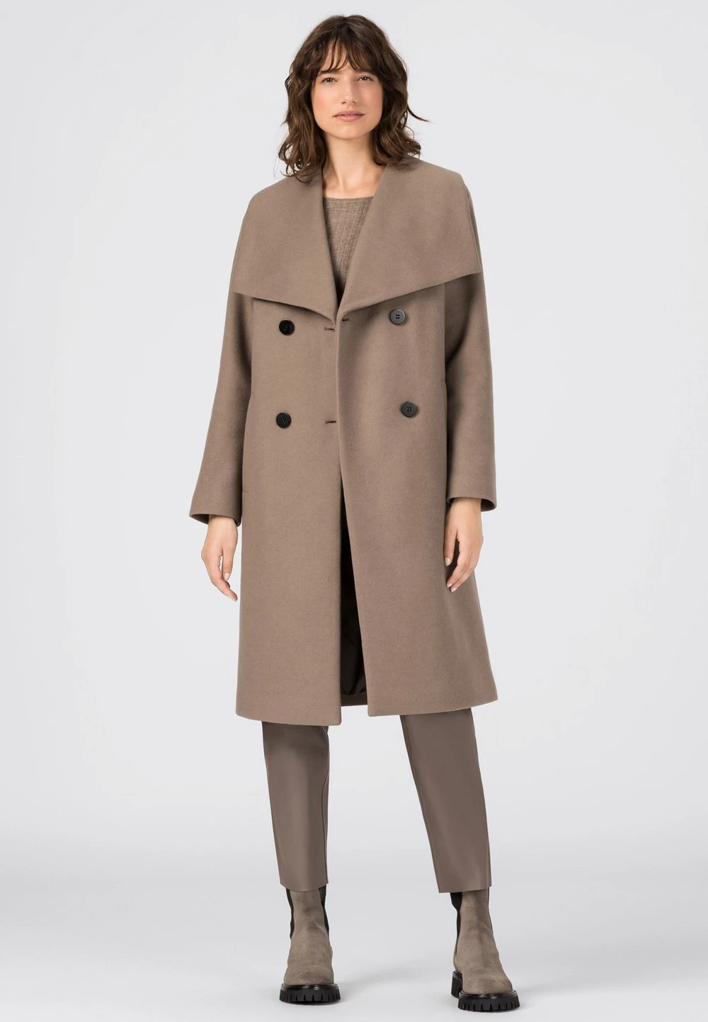 HALLHUBER Prix Ourlé IN O-SHAPE - Manteau classique manteaux col revers femme 1 HALLHUBER Prix Ourlé IN O-SHAPE - Manteau classique manteaux col revers femme